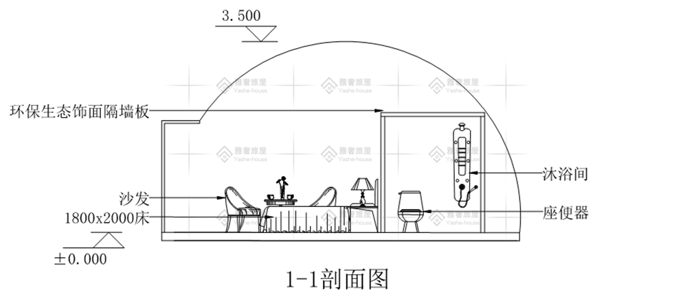 球形帐篷