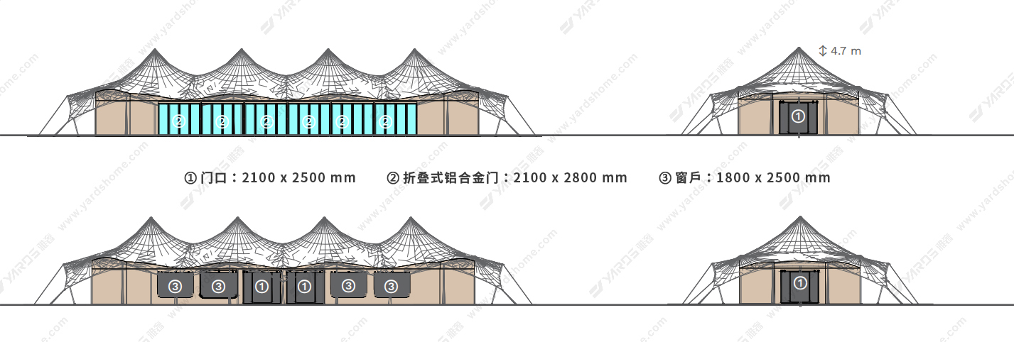 野奢帐篷