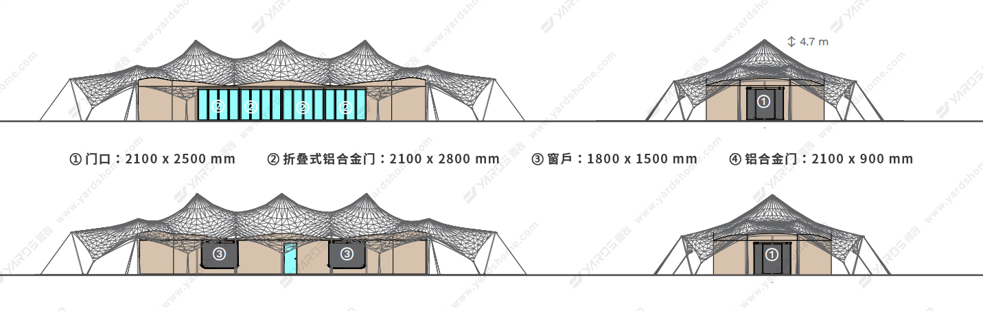 野奢帐篷